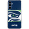 NFL Seattle Seahawks Zone Block Galaxy A55 5G Clear Case