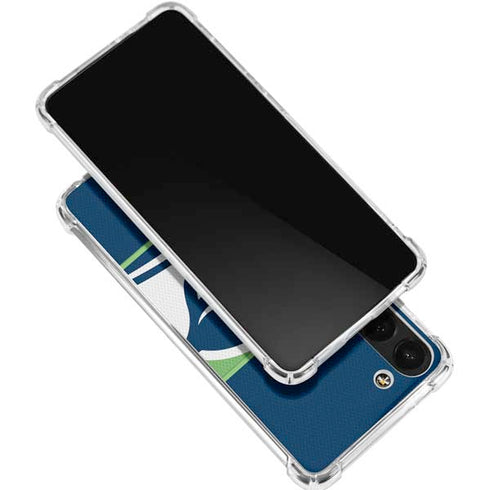 NFL Seattle Seahawks Zone Block Galaxy S24 FE Clear Case