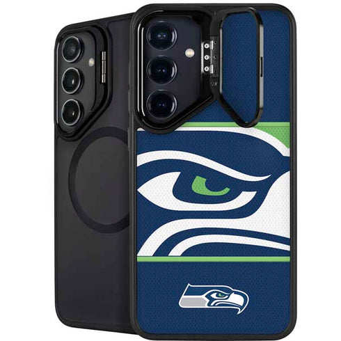 NFL Seattle Seahawks Zone Block Galaxy S24 FE Kickstand Case