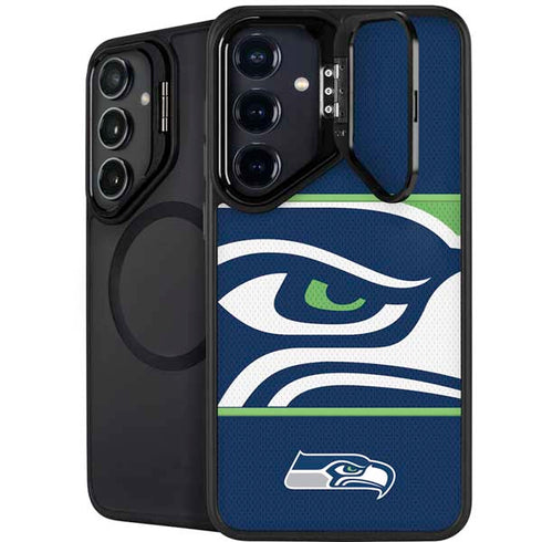 NFL Seattle Seahawks Zone Block Galaxy S25 Kickstand Case
