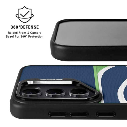 NFL Seattle Seahawks Zone Block Galaxy S24 Kickstand Case