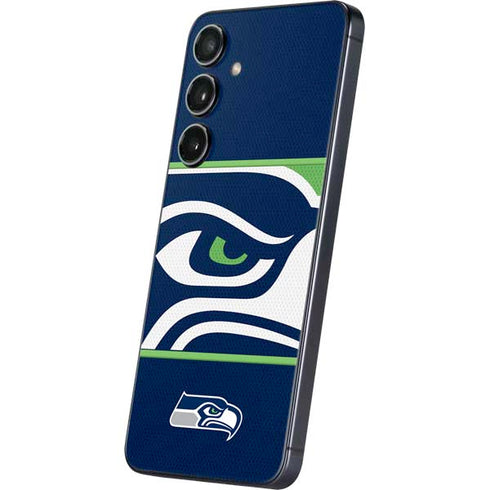 NFL Seattle Seahawks Zone Block Galaxy S25 Skin