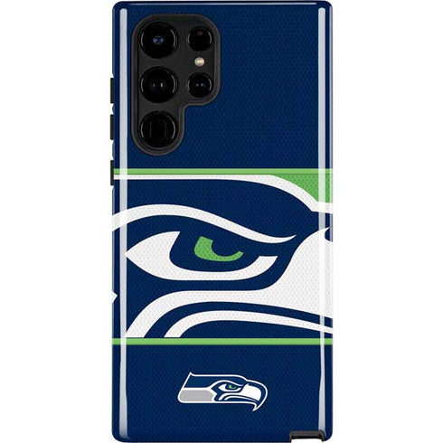 NFL Seattle Seahawks Zone Block Galaxy S25 Ultra Impact Case