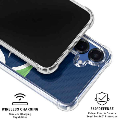 NFL Seattle Seahawks Zone Block Galaxy S25 Clear Case
