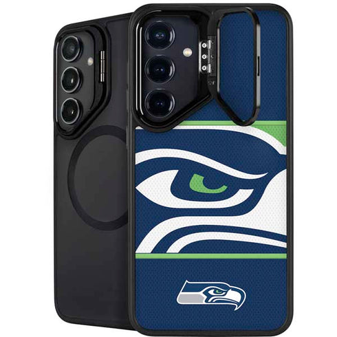 NFL Seattle Seahawks Zone Block Galaxy S25 FE Kickstand Case