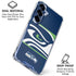 NFL Seattle Seahawks Zone Block Galaxy S25 Plus Clear Case