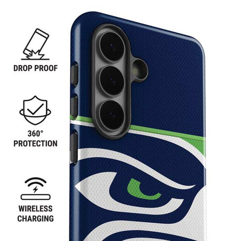 NFL Seattle Seahawks Zone Block Galaxy S26 Impact Case