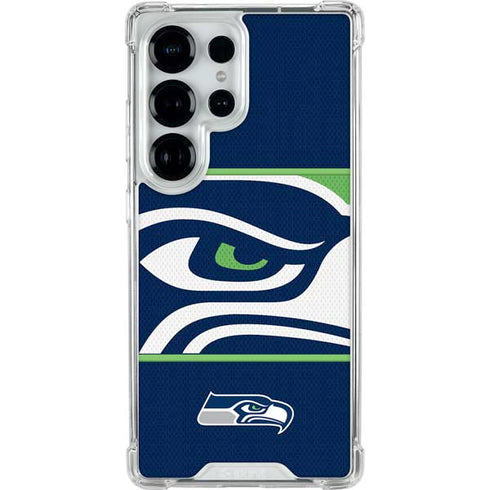NFL Seattle Seahawks Zone Block Galaxy S26 Ultra Clear Case