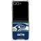NFL Seattle Seahawks Zone Block Galaxy Z Flip7 Clear Case