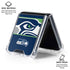 NFL Seattle Seahawks Zone Block Galaxy Z Flip7 Clear Case