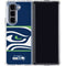 NFL Seattle Seahawks Zone Block Galaxy Z Fold5 5G Clear Case