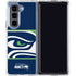 NFL Seattle Seahawks Zone Block Galaxy Z Fold5 5G Clear Case
