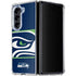 NFL Seattle Seahawks Zone Block Galaxy Z Fold5 5G Clear Case