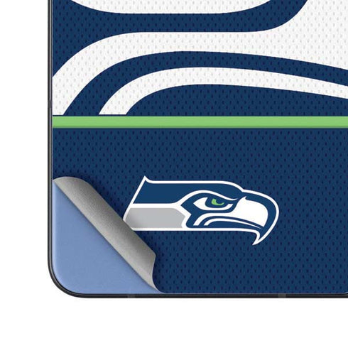 NFL Seattle Seahawks Zone Block Galaxy Z Fold5 5G Skin