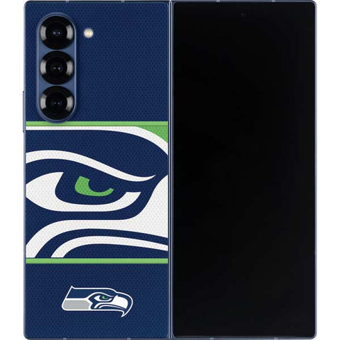 NFL Seattle Seahawks Zone Block Galaxy Z Fold6 Skin