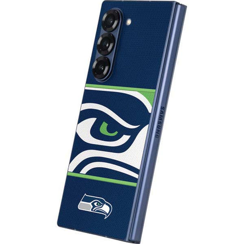 NFL Seattle Seahawks Zone Block Galaxy Z Fold6 Skin
