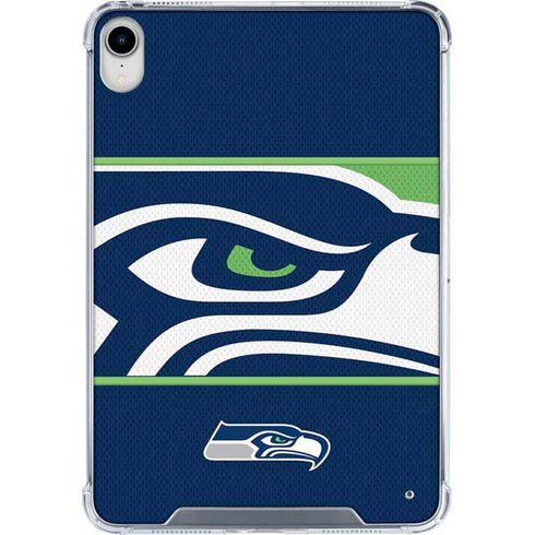 NFL Seattle Seahawks Zone Block iPad 11th Gen (2025) Clear Case