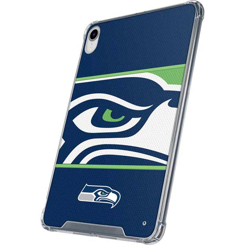 NFL Seattle Seahawks Zone Block iPad 11th Gen (2025) Clear Case