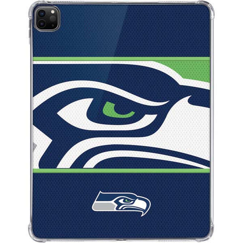 NFL Seattle Seahawks Zone Block iPad Pro 11in (2024) Clear Case