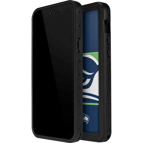 NFL Seattle Seahawks Zone Block iPhone 15 Plus Waterproof Case