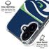 NFL Seattle Seahawks Zone Block iPhone 16 Clear Case