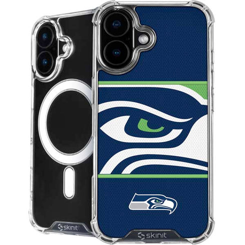 NFL Seattle Seahawks Zone Block iPhone 16 MagSafe Case