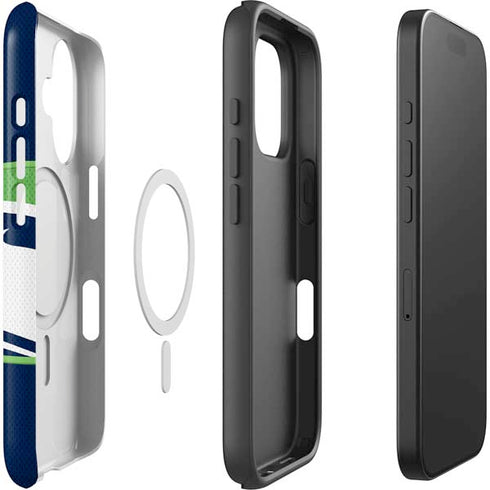 NFL Seattle Seahawks Zone Block iPhone 16 Magsafe Impact Case