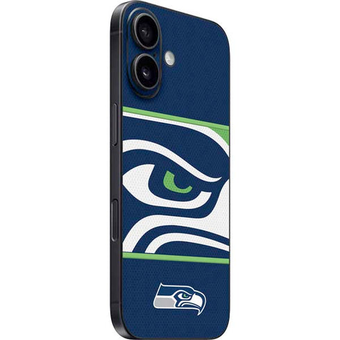 NFL Seattle Seahawks Zone Block iPhone 16 Plus Skin