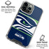 NFL Seattle Seahawks Zone Block iPhone 16 Pro Clear Case