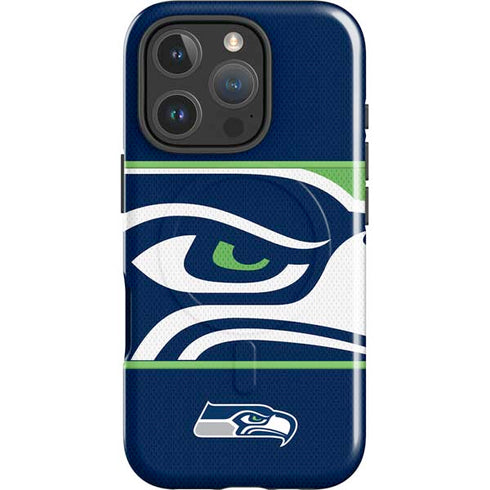 NFL Seattle Seahawks Zone Block iPhone 16 Pro Max Magsafe Impact Case