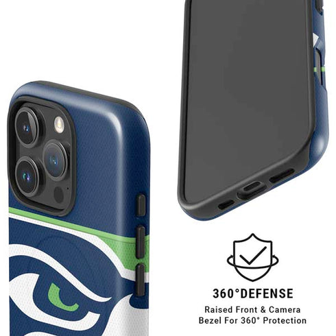NFL Seattle Seahawks Zone Block iPhone 16 Pro Max Magsafe Impact Case