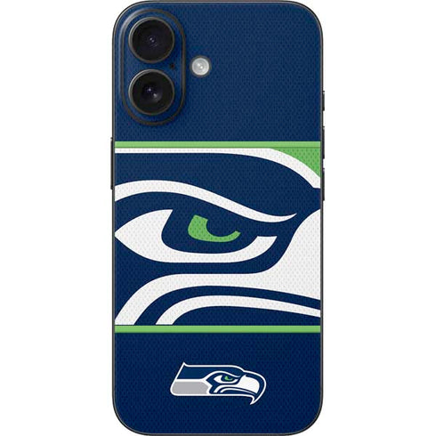 NFL Seattle Seahawks Zone Block iPhone 16 Skin