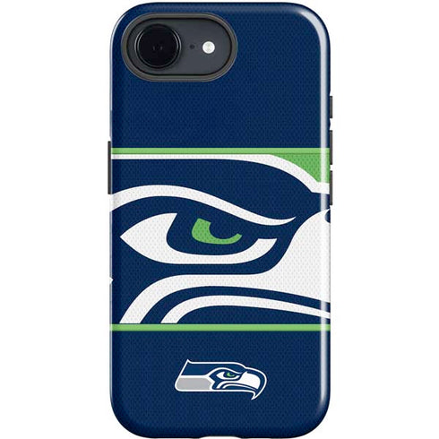 NFL Seattle Seahawks Zone Block iPhone 16e Impact Case