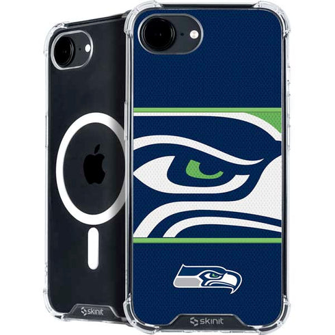 NFL Seattle Seahawks Zone Block iPhone 16e MagSafe Case
