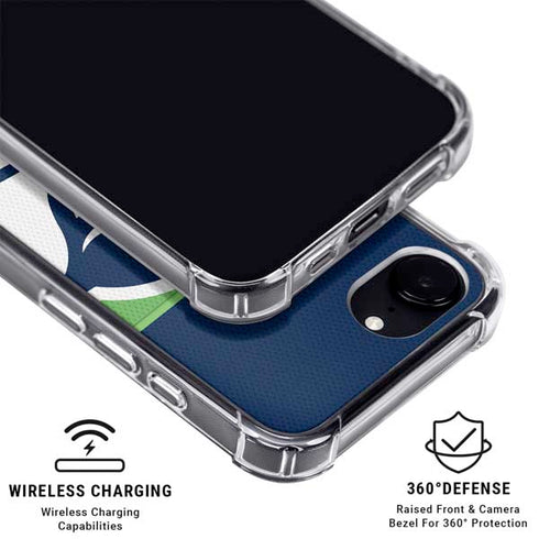 NFL Seattle Seahawks Zone Block iPhone 16e MagSafe Case