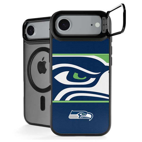 NFL Seattle Seahawks Zone Block iPhone 17 Air Kickstand Case