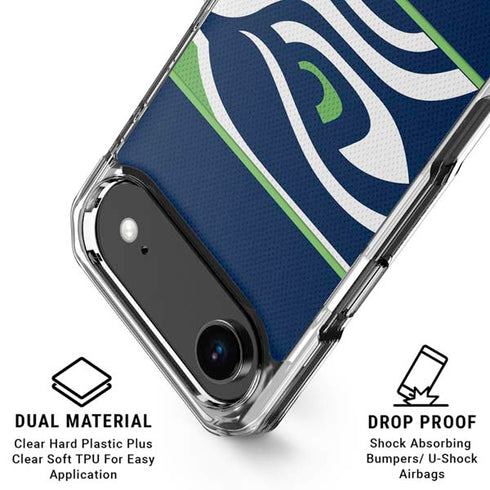 NFL Seattle Seahawks Zone Block iPhone 17 Air MagSafe Case