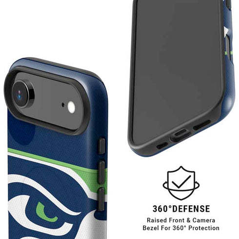 NFL Seattle Seahawks Zone Block iPhone 17 Air Magsafe Impact Case