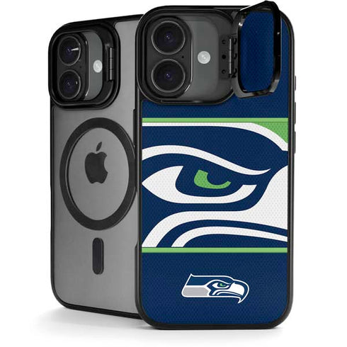 NFL Seattle Seahawks Zone Block iPhone 17 Kickstand Case