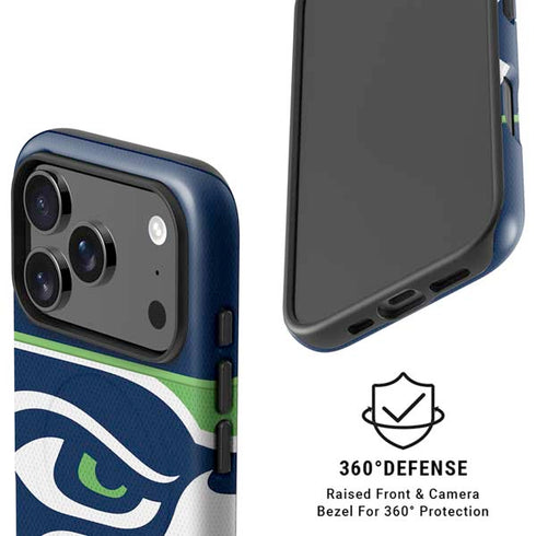 NFL Seattle Seahawks Zone Block iPhone 17 Pro Magsafe Impact Case