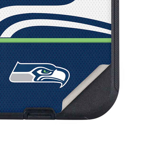 NFL Seattle Seahawks Zone Block Otterbox Defender iPhone Skin