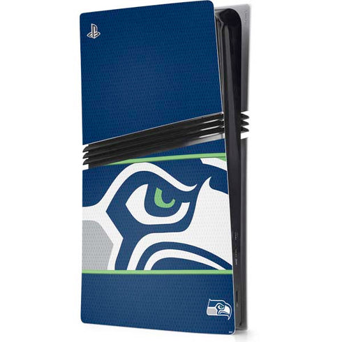 NFL Seattle Seahawks Zone Block PS5 Pro Console Skin