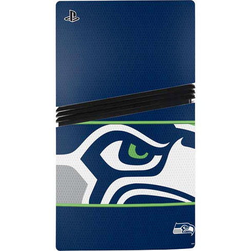NFL Seattle Seahawks Zone Block PS5 Pro Console Skin