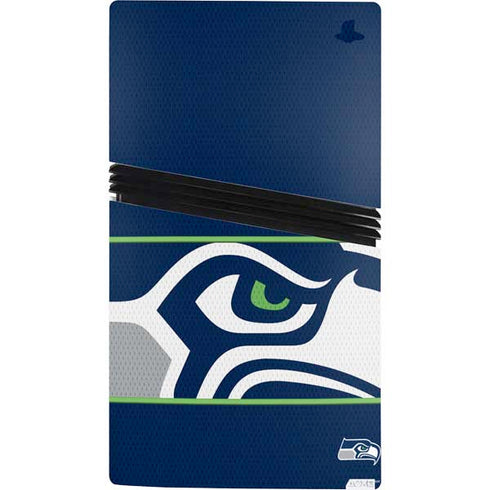 NFL Seattle Seahawks Zone Block PS5 Pro Console Skin