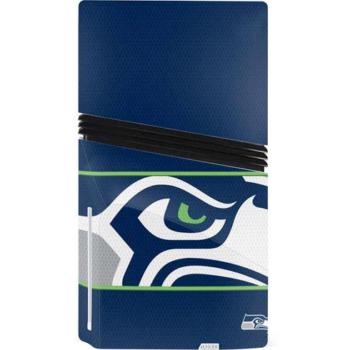 NFL Seattle Seahawks Zone Block PS5 Pro Disk Bundle Skin