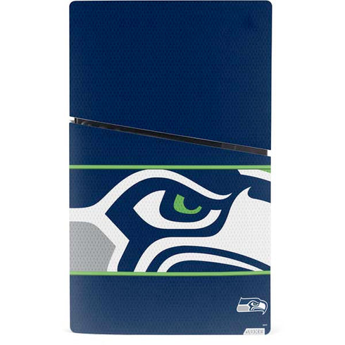 NFL Seattle Seahawks Zone Block PS5 Slim Digital Edition Console Skin