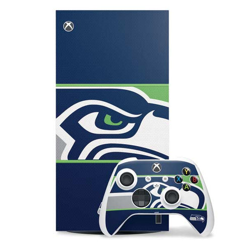 NFL Seattle Seahawks Zone Block Xbox Series X Skins