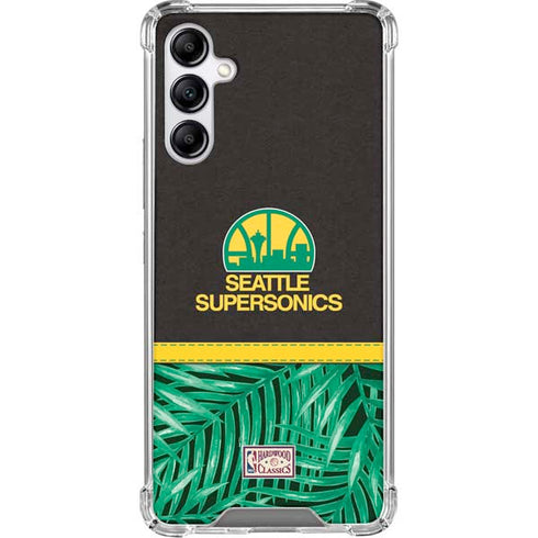 NBA Seattle SuperSonics Retro Palms Gabb Phone 4 Clear Case