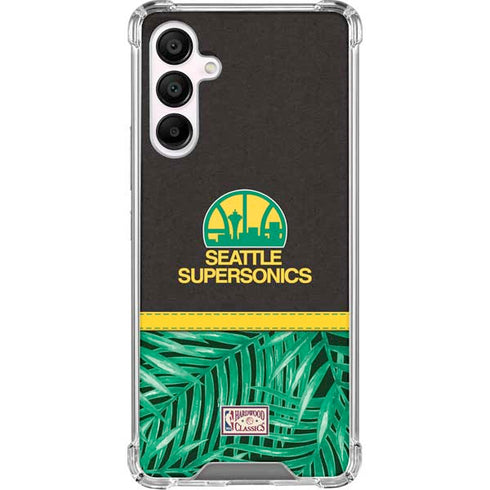 NBA Seattle SuperSonics Retro Palms Galaxy A16 5G Clear Case
