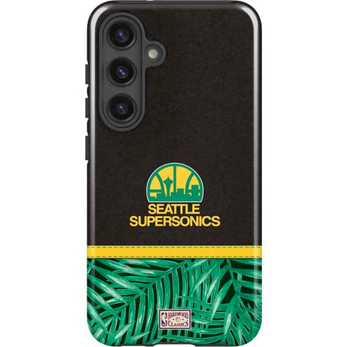NBA Seattle SuperSonics Retro Palms Galaxy S25 Impact Case